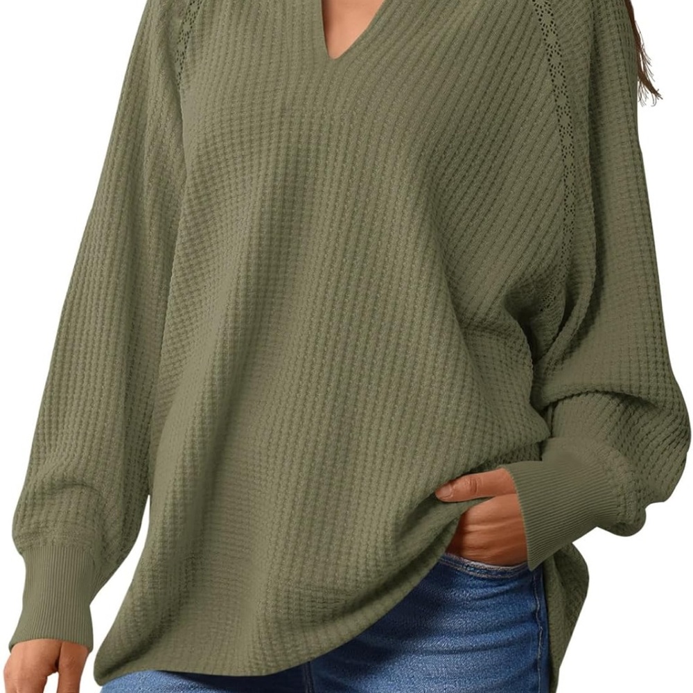 Olive Green Women's Sweater